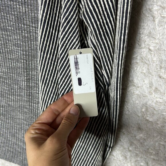 Callie Mac Women’s Open Front Flowy Ribbed Cardigan Size Small - Picture 7 of 9